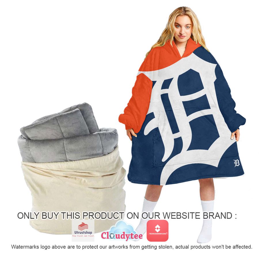 personalized detroit tigers oodie blanket hoodie 1 83299
