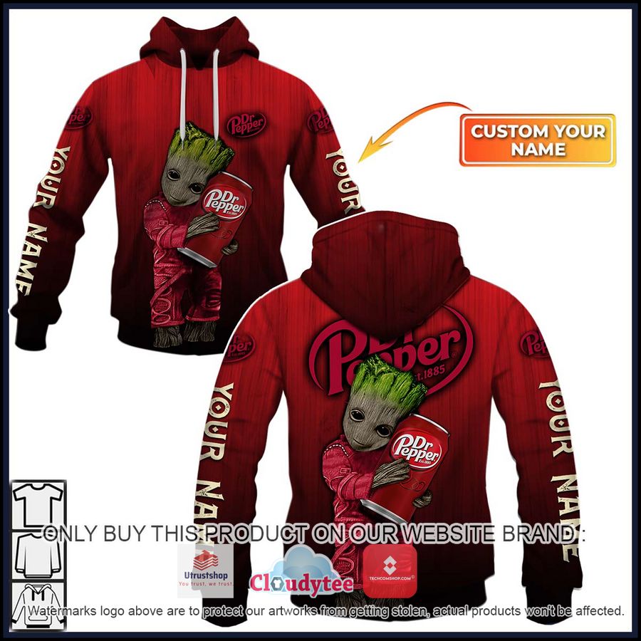personalized dr pepper groot hoodie shirt 1 14181