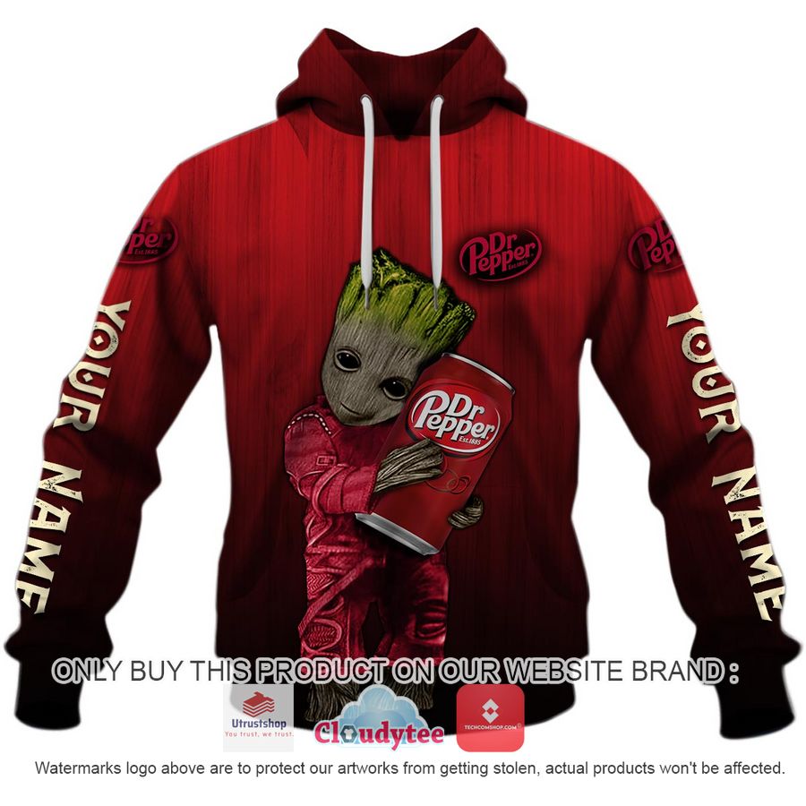 personalized dr pepper groot hoodie shirt 2 79877