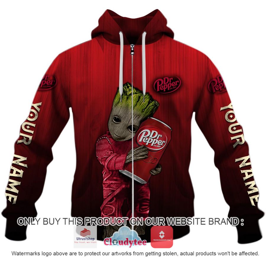 personalized dr pepper groot hoodie shirt 5 929