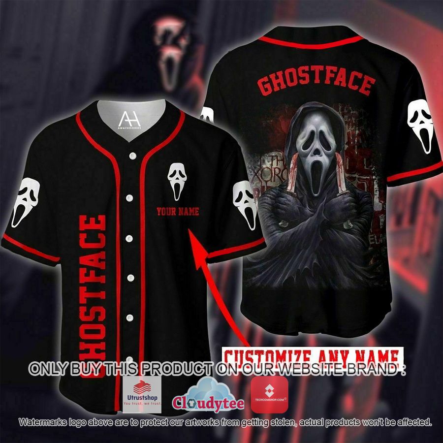 personalized ghostface baseball jersey 1 64810
