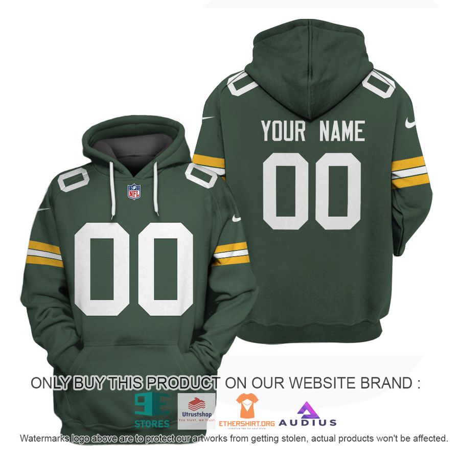 personalized green bay packers green hoodie shirt 1 70934
