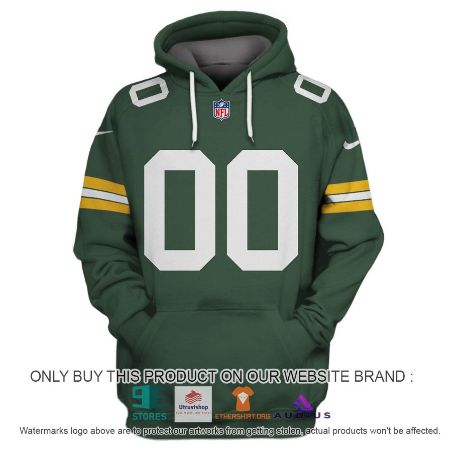 personalized green bay packers green hoodie shirt 2 28808
