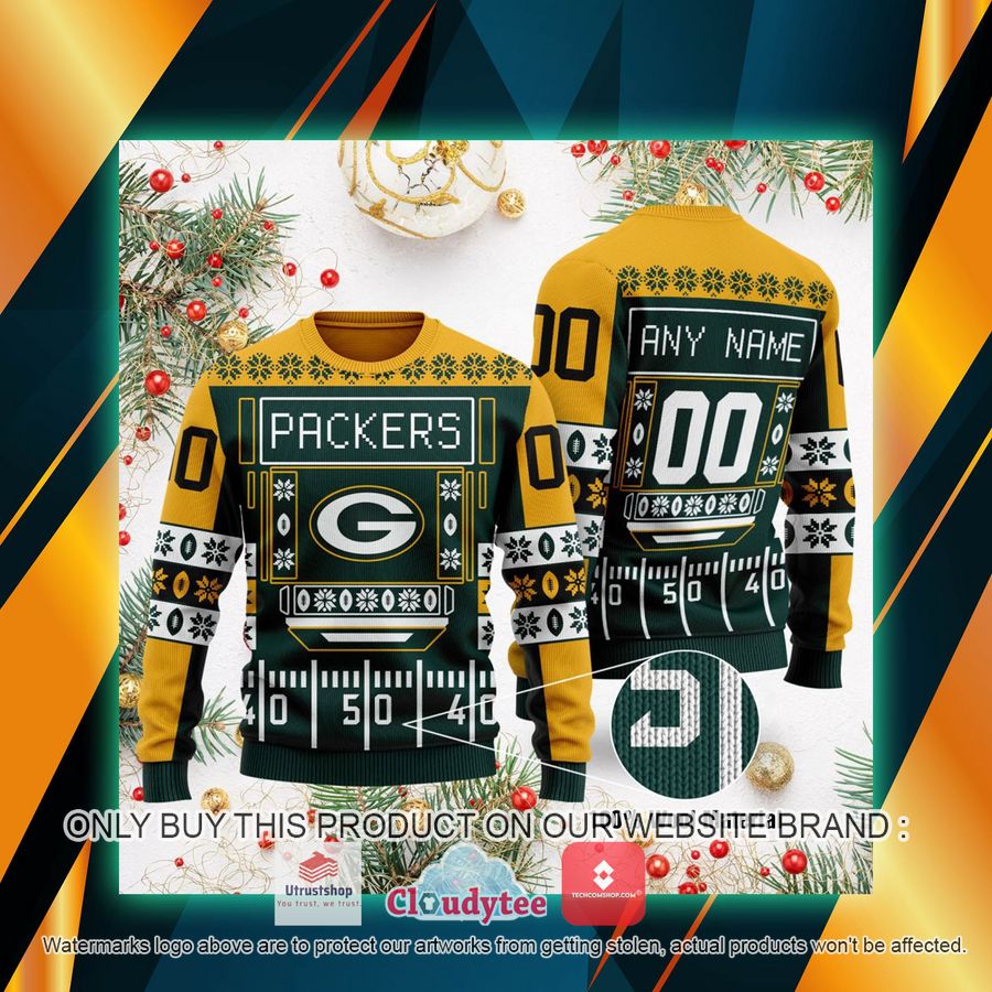 personalized green bay packers nfl ugly sweater 1 32193