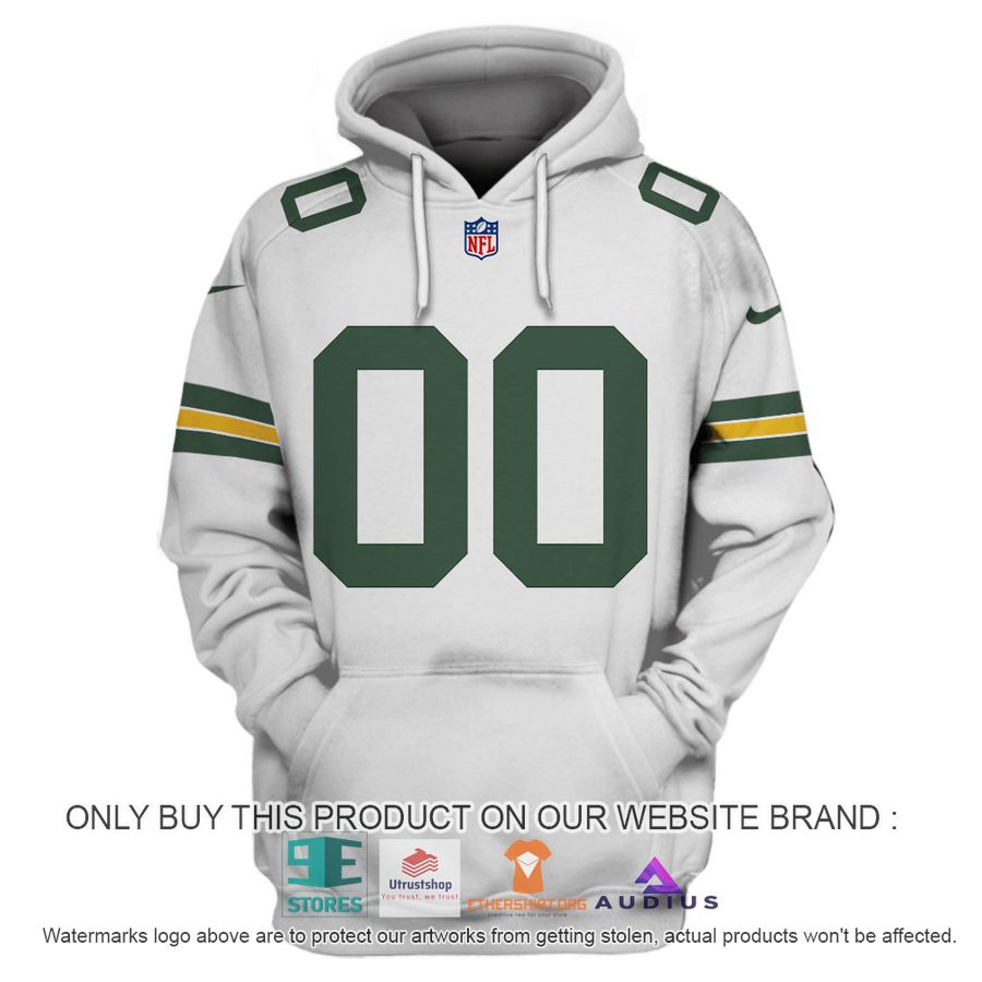 personalized green bay packers white hoodie shirt 2 62853