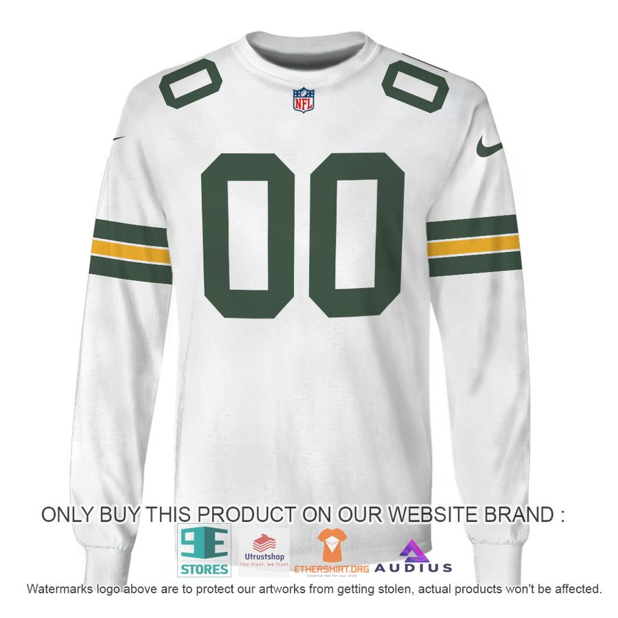 personalized green bay packers white hoodie shirt 5 21186