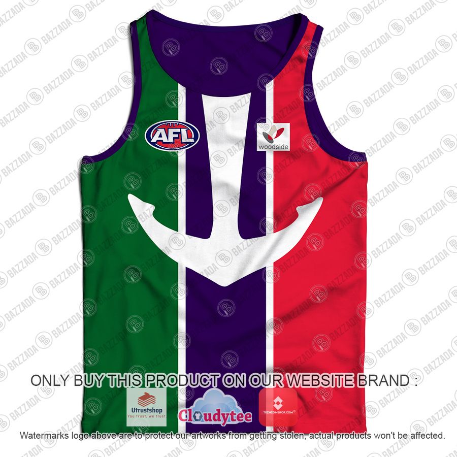 personalized guernsey fremantle dockers home footy jumper afl 2018 tank top 2 8184