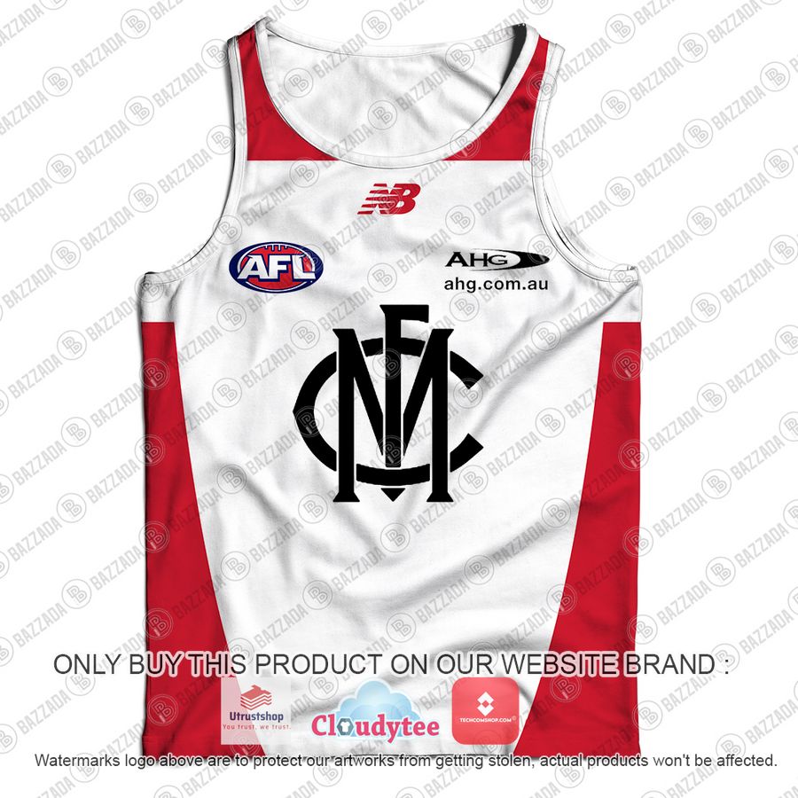 personalized guernsey melbourne demons football club vintage retro afl ahg tank top 2 78192