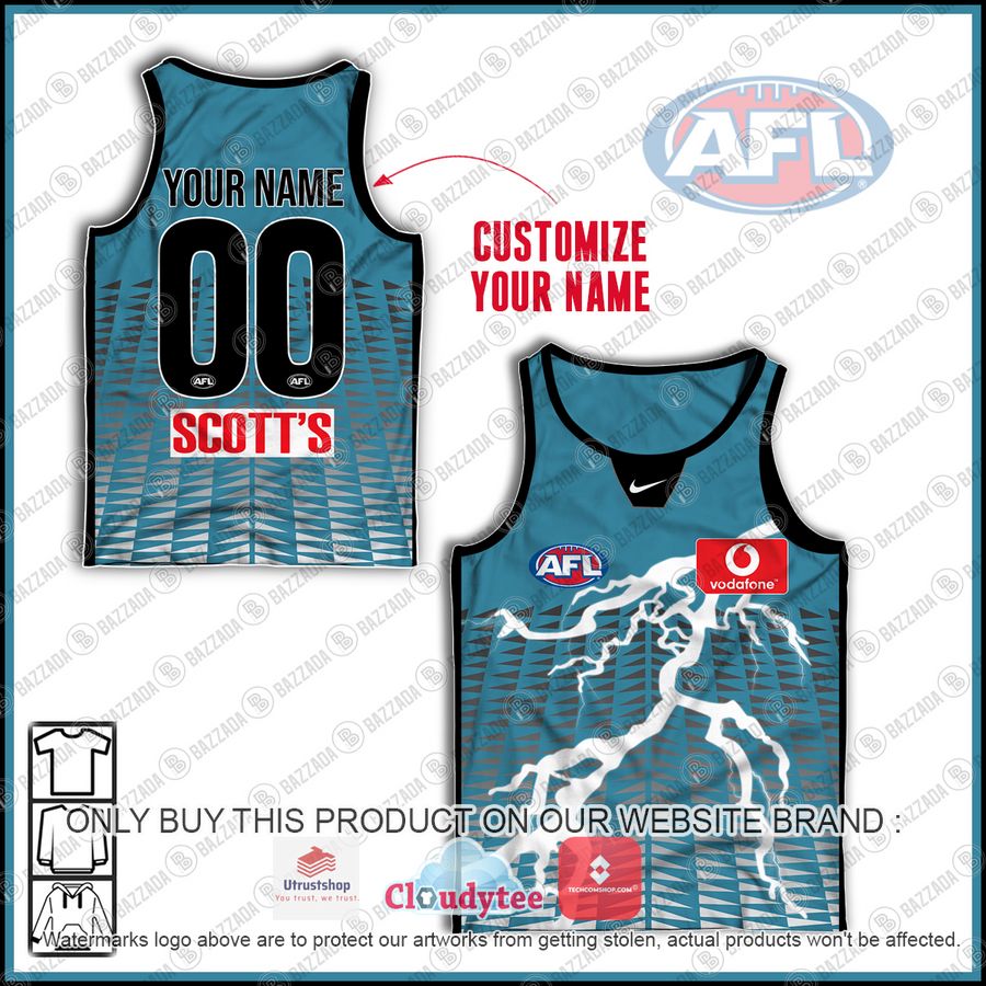 personalized guernsey port adelaide football club afl 2004 tank top 1 17190