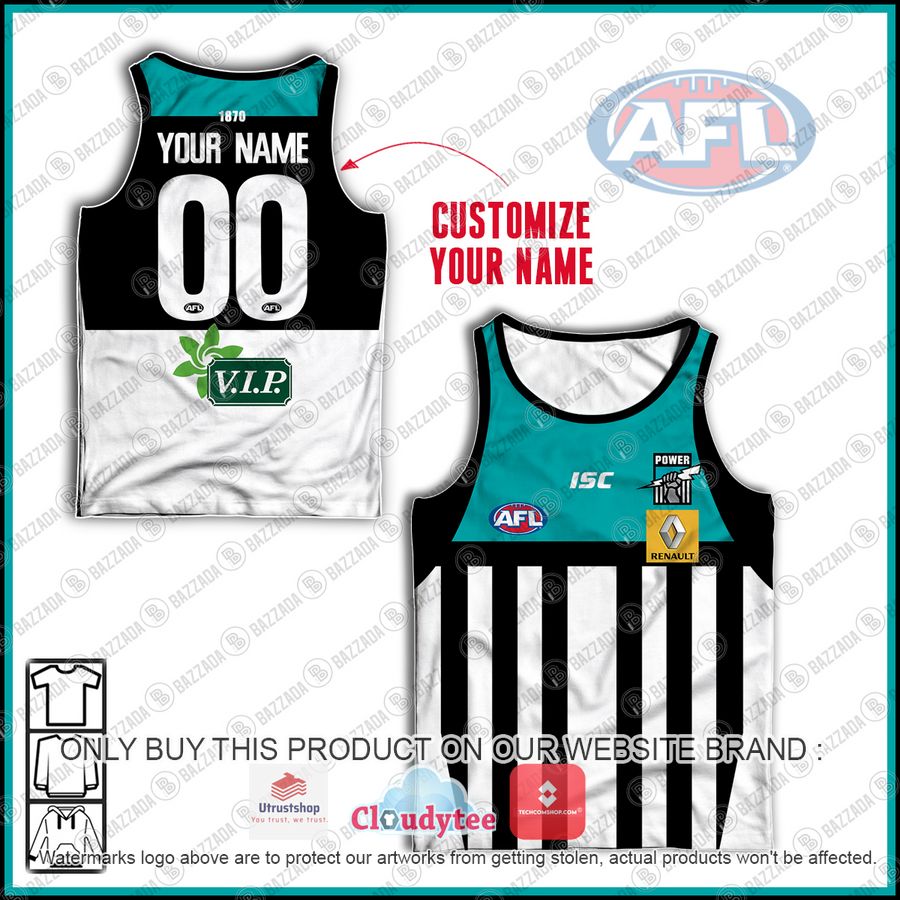 personalized guernsey port adelaide football club clash afl 2014 tank top 1 85077