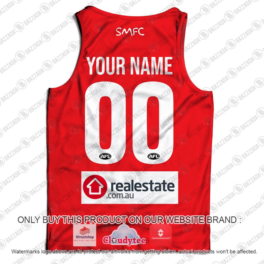 personalized guernsey sydney swans the simpsons tank top 3 84244