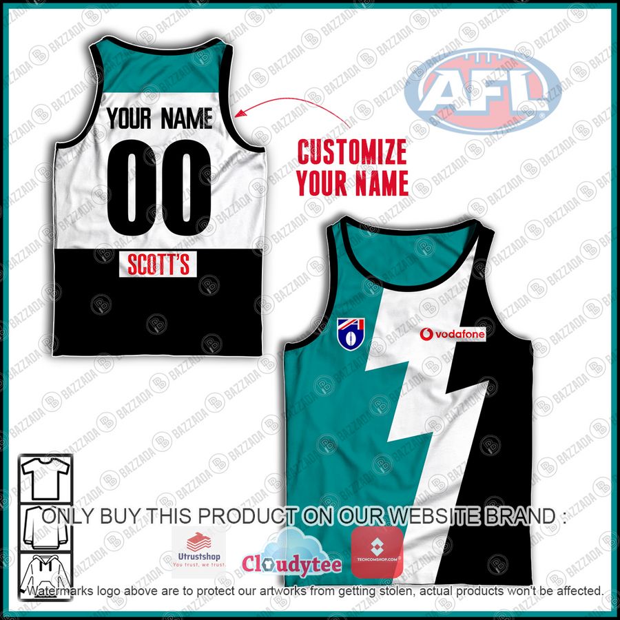 personalized guernsey throwback 1950 port adelaide vintage home tank top 1 7836