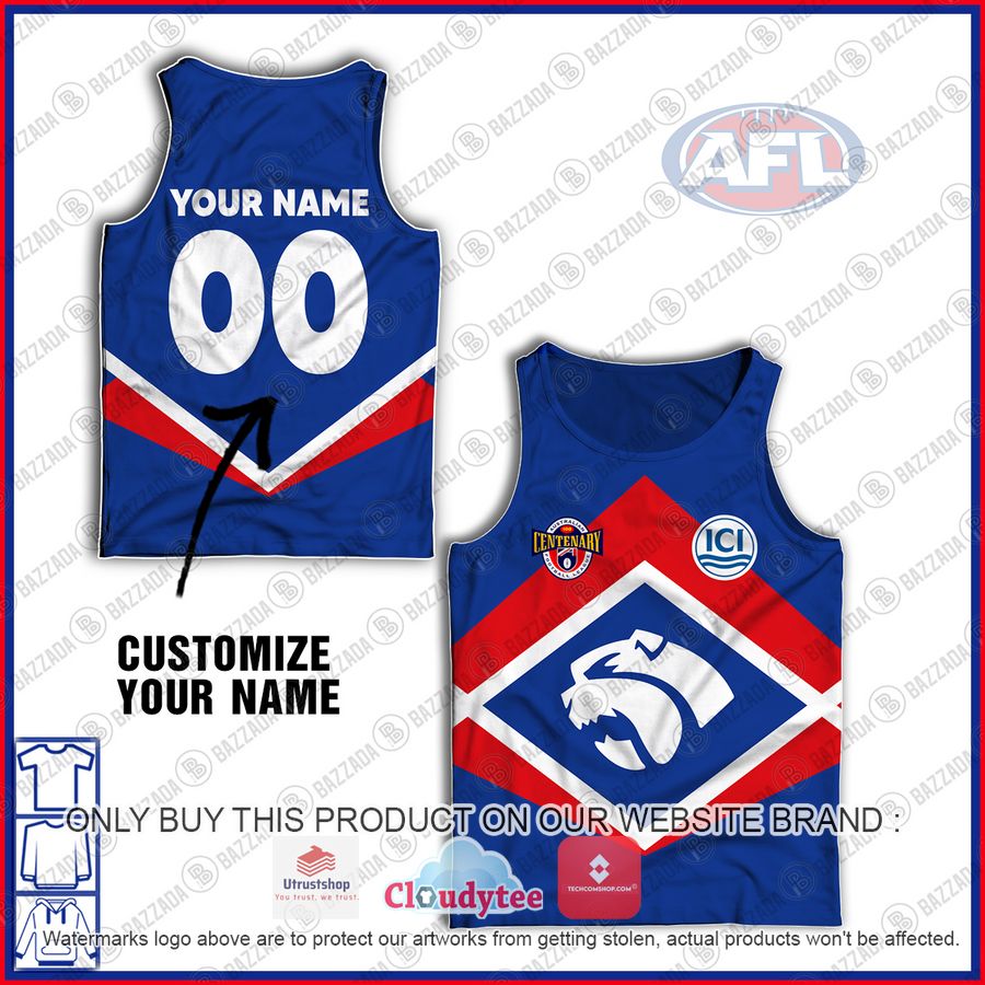 personalized guernsey western bulldogs football club vintage retro afl ici tank top 1 71552