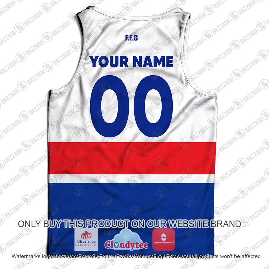 personalized guernsey western bulldogs football club vintage retro afl mission tank top 3 76473