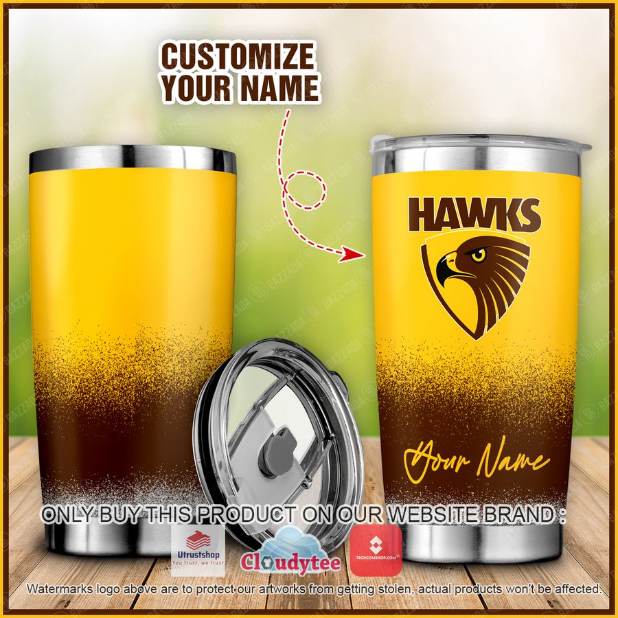 personalized hawthorn hawks tumbler 1 41552