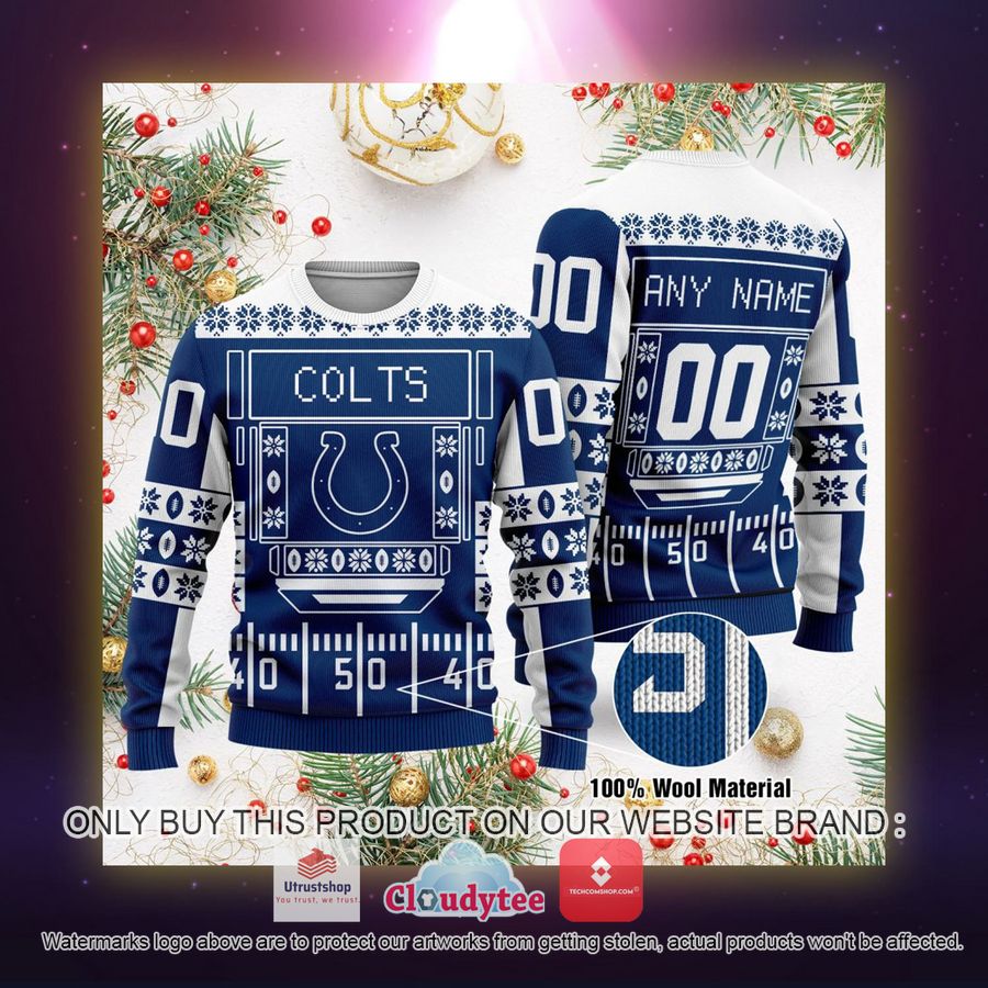 personalized indianapolis colts nfl ugly sweater 2 35337