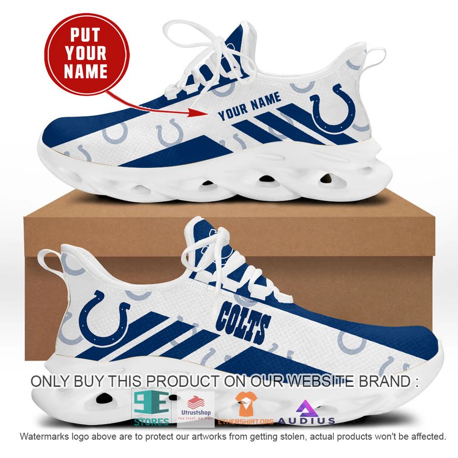 personalized indianapolis colts white max soul sneaker 1 3103
