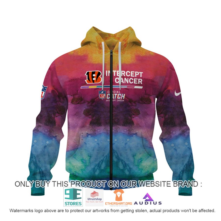 personalized intercept cancer cincinnati bengals hoodie shirt 3 53229