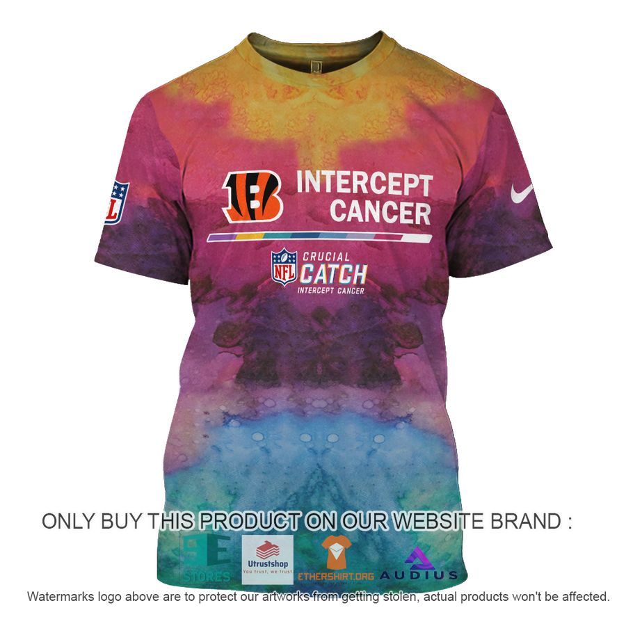 personalized intercept cancer cincinnati bengals hoodie shirt 7 87348