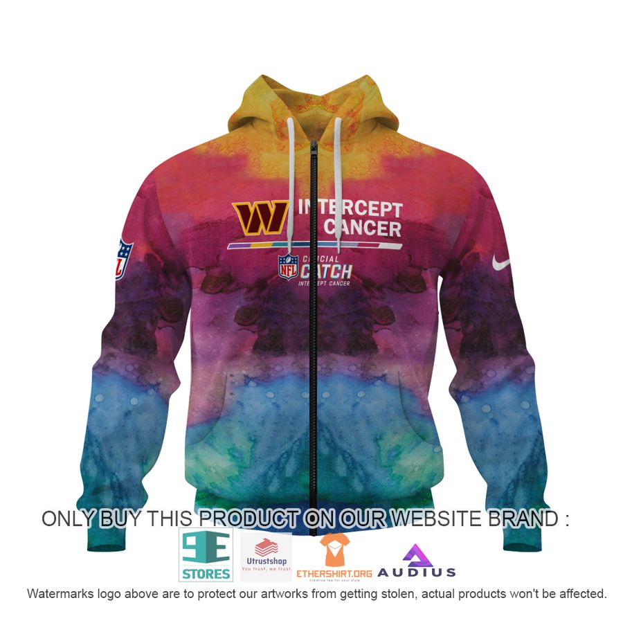 personalized intercept cancer washington commanders hoodie shirt 3 64736
