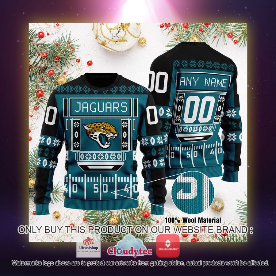 personalized jacksonville jaguars nfl ugly sweater 2 38064
