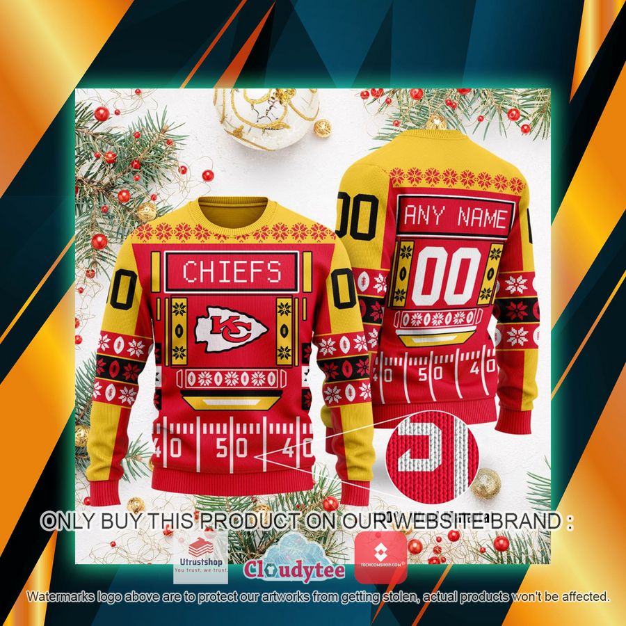 personalized kansas city chiefs nfl ugly sweater 1 2989