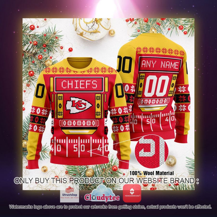 personalized kansas city chiefs nfl ugly sweater 2 63763