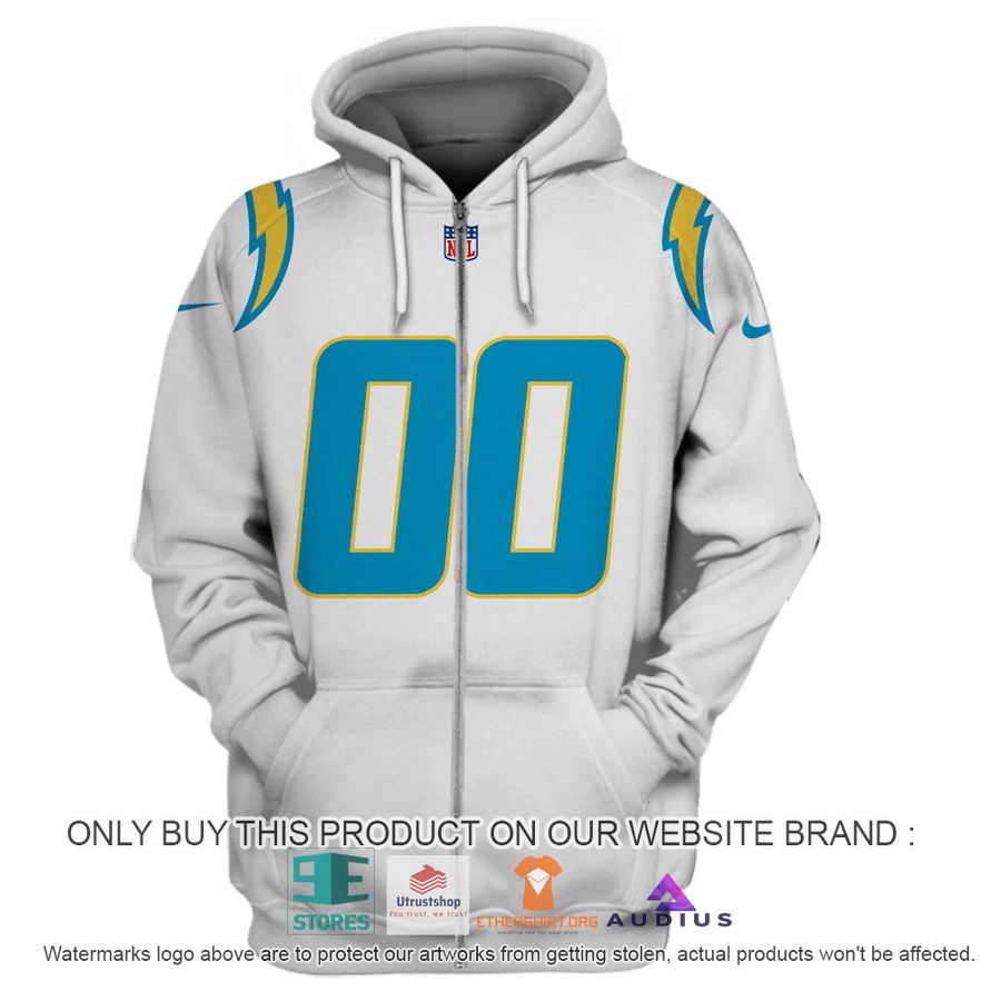 personalized los angeles chargers white hoodie shirt 3 41006