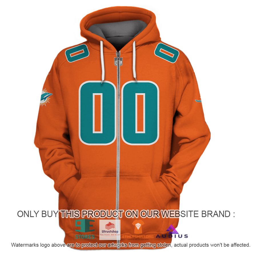 personalized miami dolphins orange hoodie shirt 3 77156