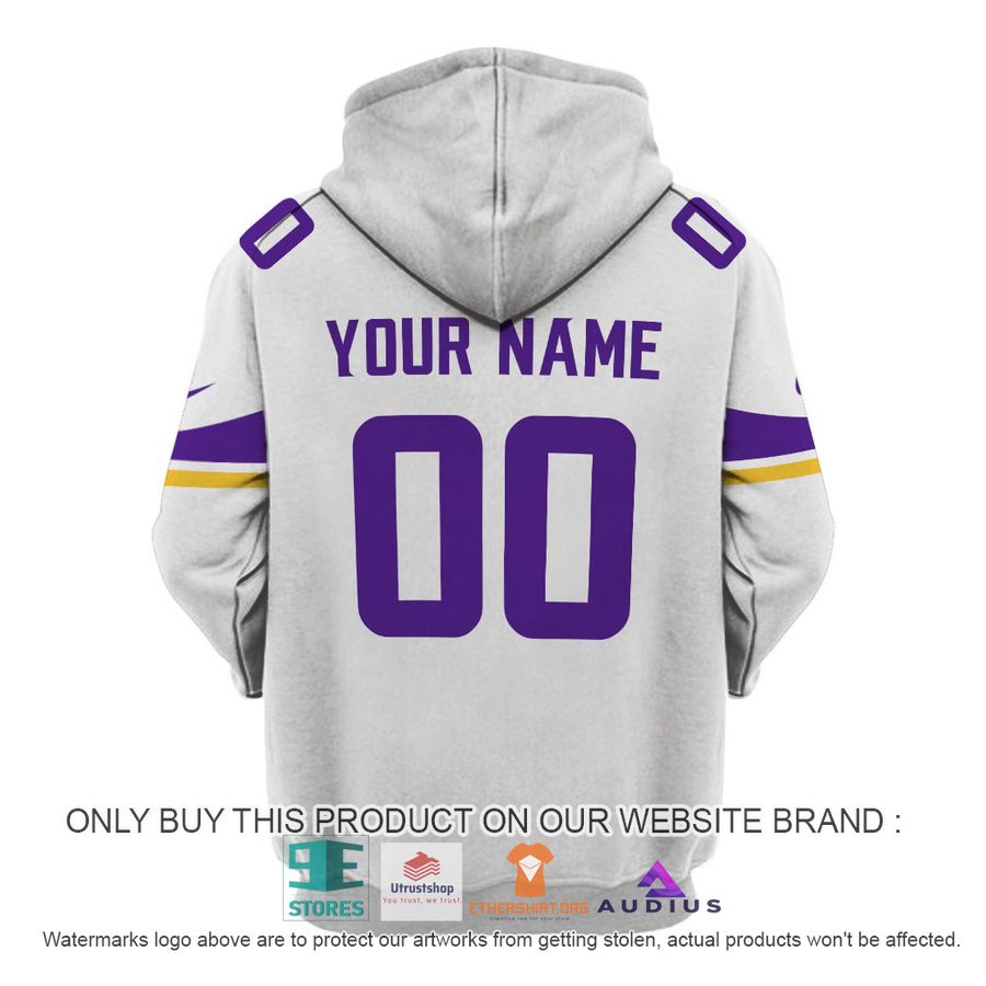 personalized minnesota vikings white purple hoodie shirt 4 44923