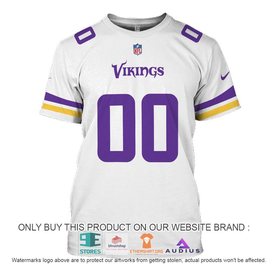 personalized minnesota vikings white purple hoodie shirt 7 51491