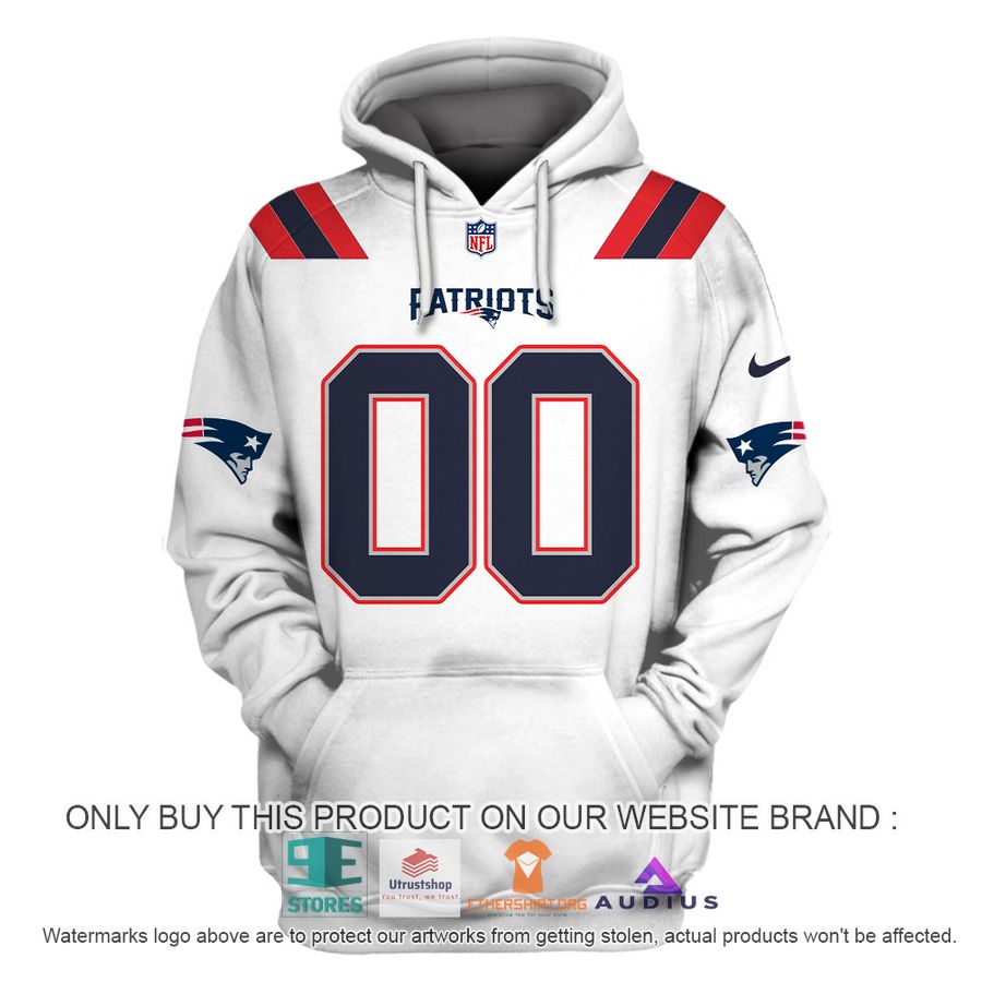 personalized new england patriots white hoodie shirt 2 43038