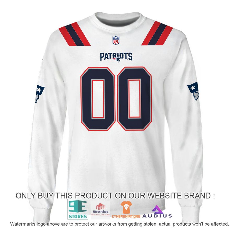 personalized new england patriots white hoodie shirt 5 57948