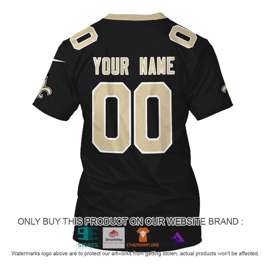 personalized new orleans saints black hoodie shirt 8 12524