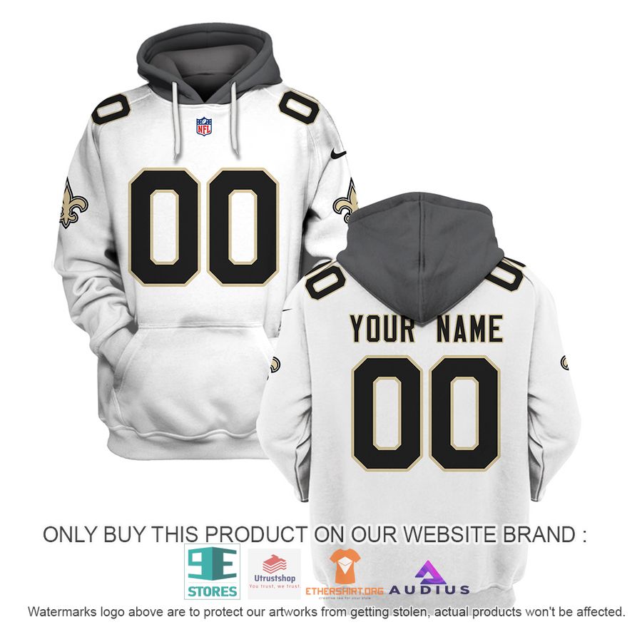 personalized new orleans saints white hoodie shirt 1 89935