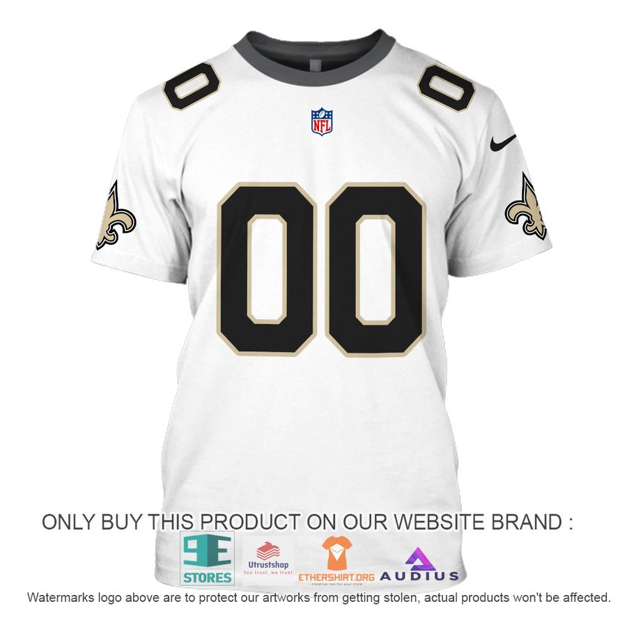 personalized new orleans saints white hoodie shirt 7 56366