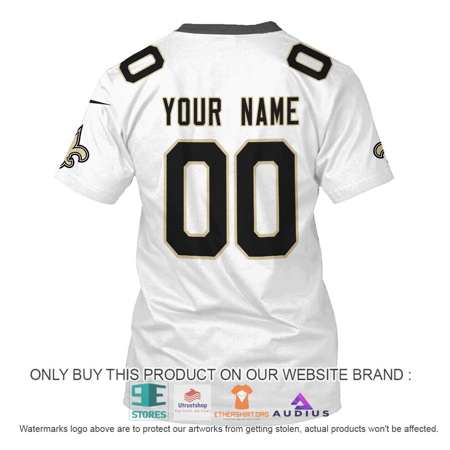 personalized new orleans saints white hoodie shirt 8 13003