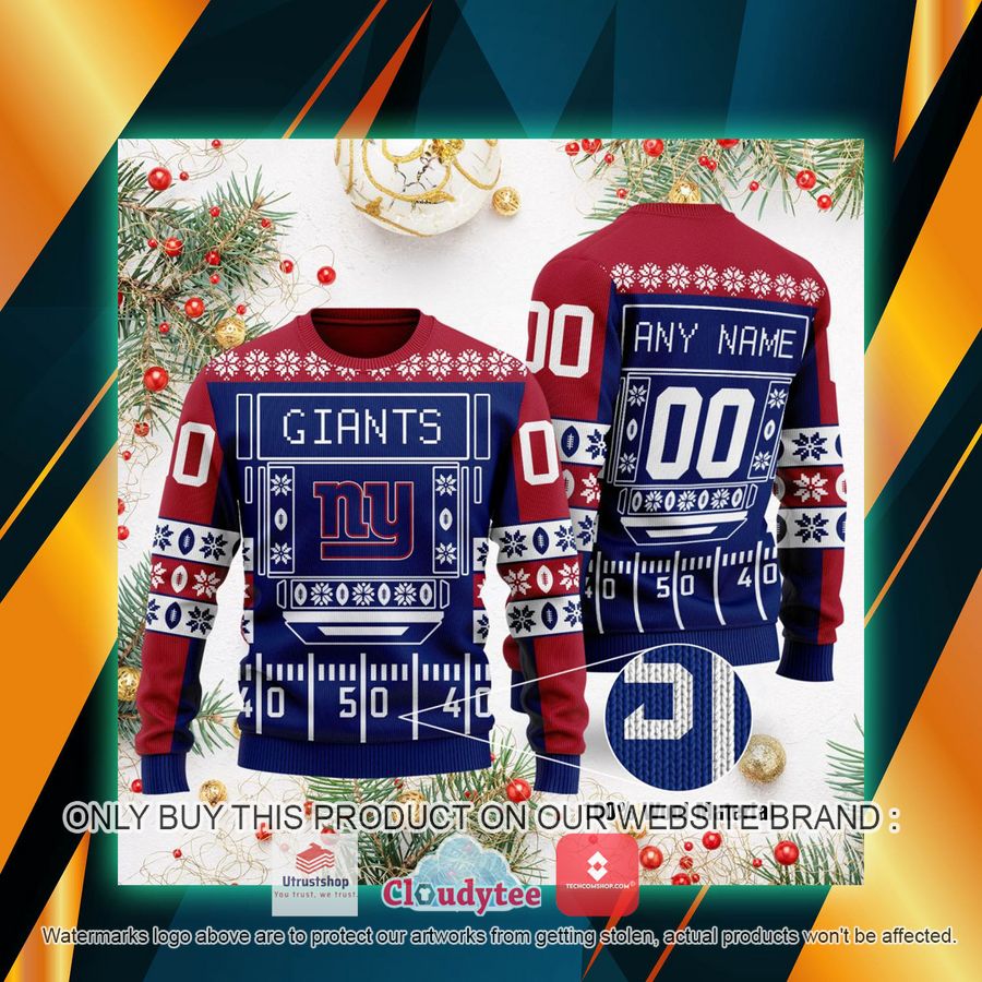 personalized new york giants nfl ugly sweater 1 25356