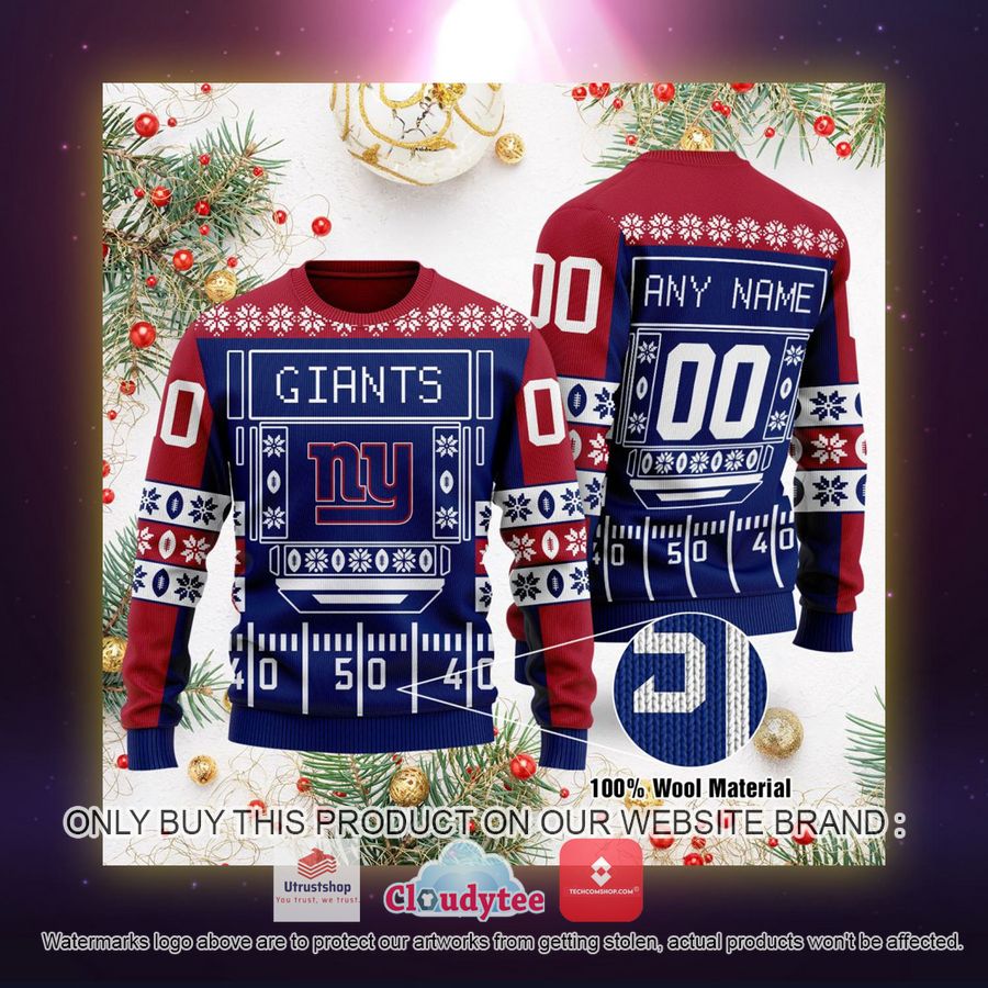 personalized new york giants nfl ugly sweater 2 52550