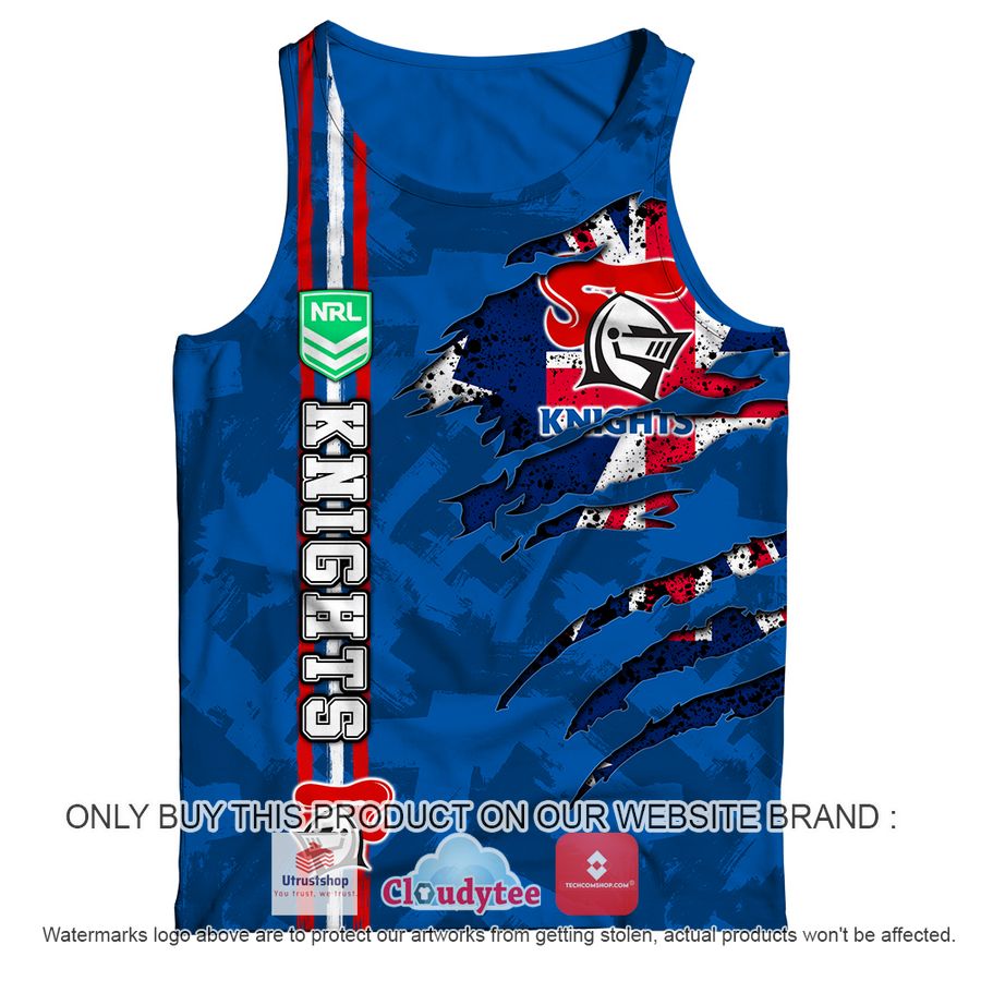 personalized nrl and veteran newcastle knights team tank top 2 5262