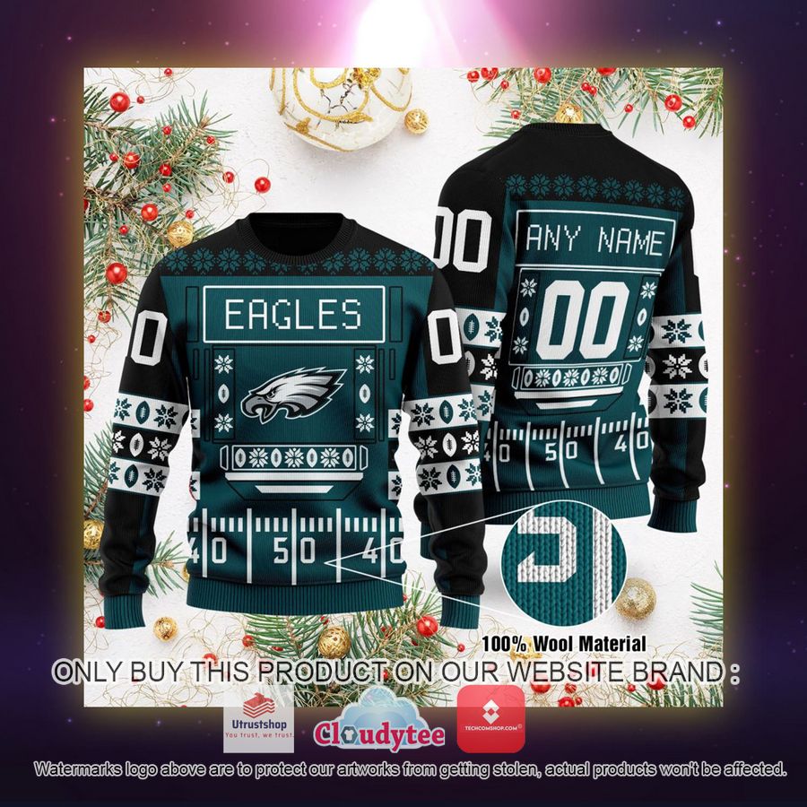 personalized philadelphia eagles nfl ugly sweater 2 50367