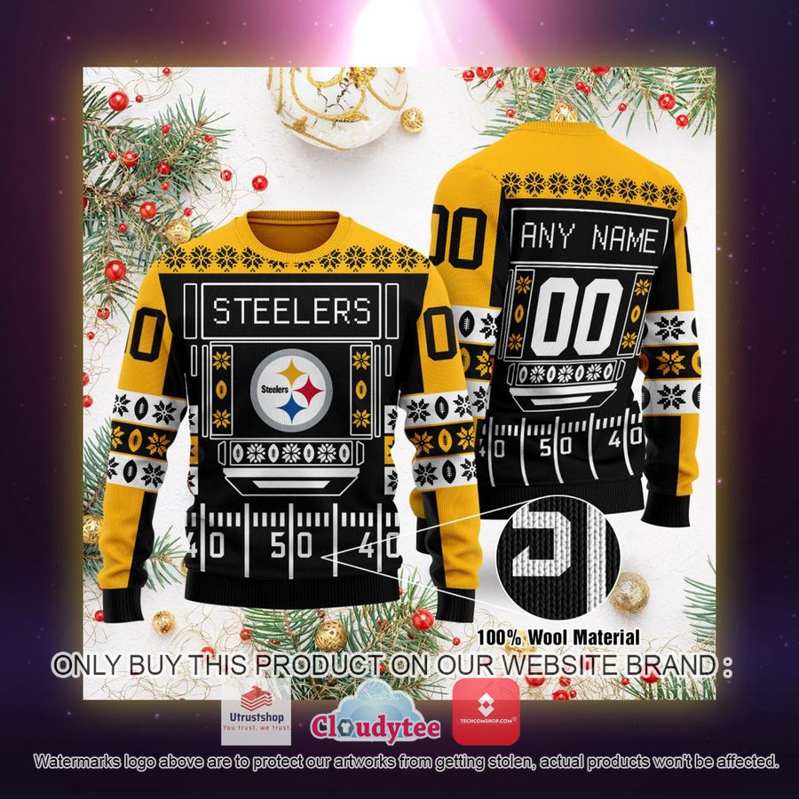 personalized pittsburgh steelers nfl ugly sweater 2 50828