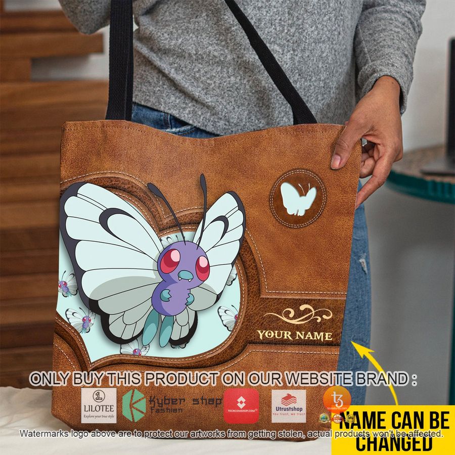 personalized pokemon butterfree all over tote bag 1 27499