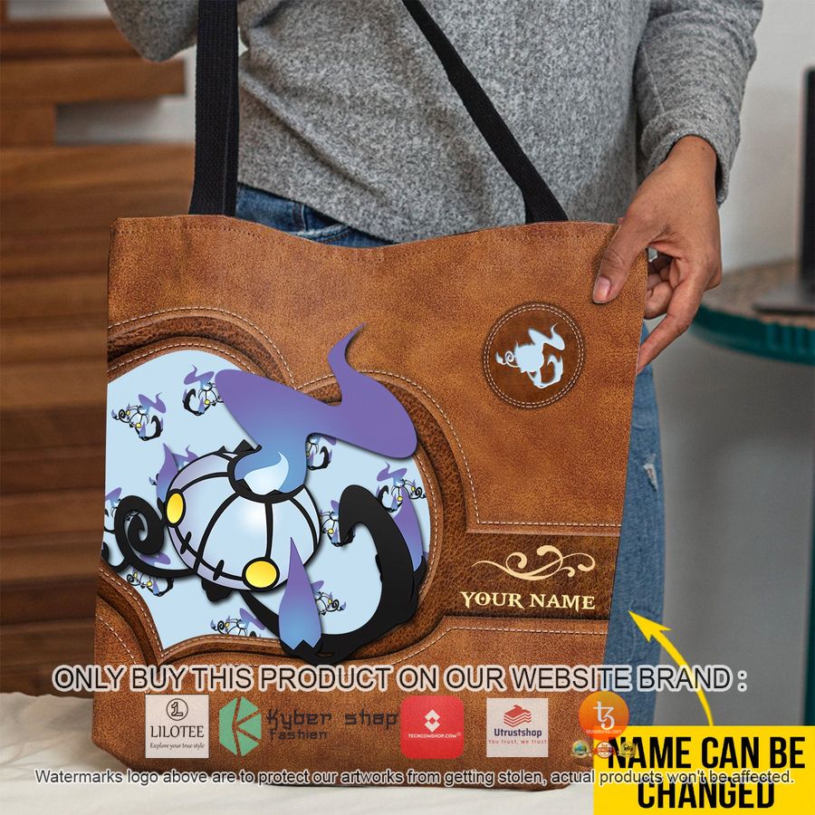 personalized pokemon chandelure all over tote bag 1 79535