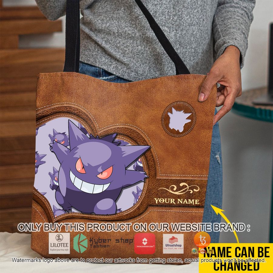 personalized pokemon gengar all over tote bag 1 38673