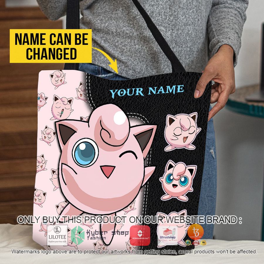 personalized pokemon jigglypuff pink all over tote bag 1 26482