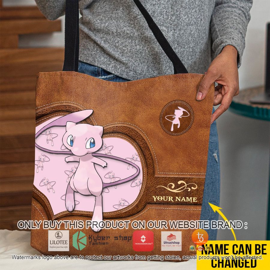 personalized pokemon mew all over tote bag 1 10447
