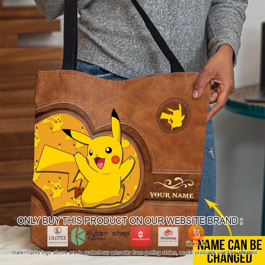 personalized pokemon pikachu all over tote bag 1 57368