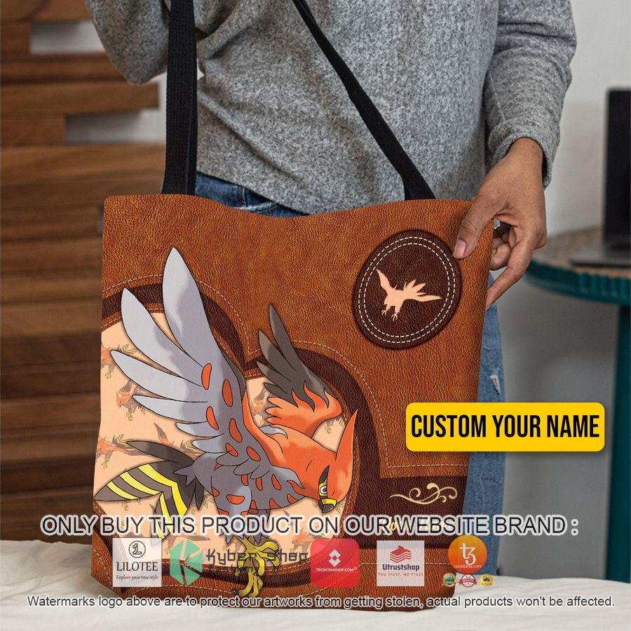 personalized pokemon talonflame all over tote bag 1 75822