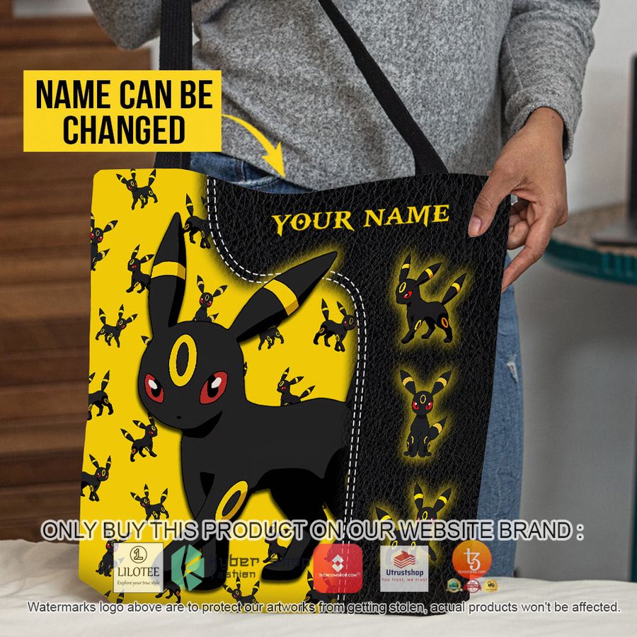personalized pokemon umbreon black all over tote bag 1 60364